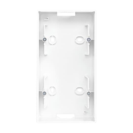 Mounting Box 2 gang alpine white  Buschbalance SI