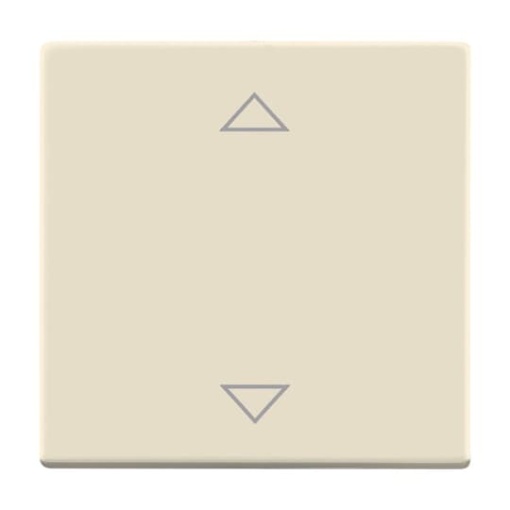 Rocker with legend Symbol "arrows" for Venetian blind, Single rocker ivory white - Platform 63
