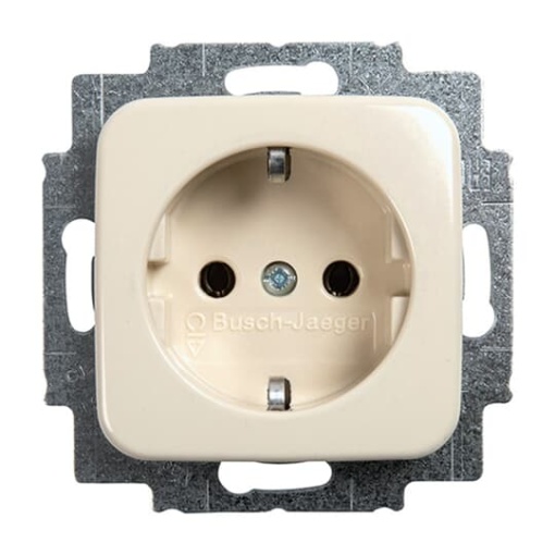 SCHUKO socket insert white  - Busch-Duro 2000 SI