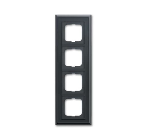 Cover frame 4gangs anthracite  BuschDynasty