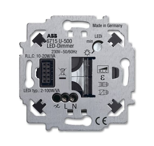 Dimmer insert Zigbee Touch control button 230 V 2100 VA