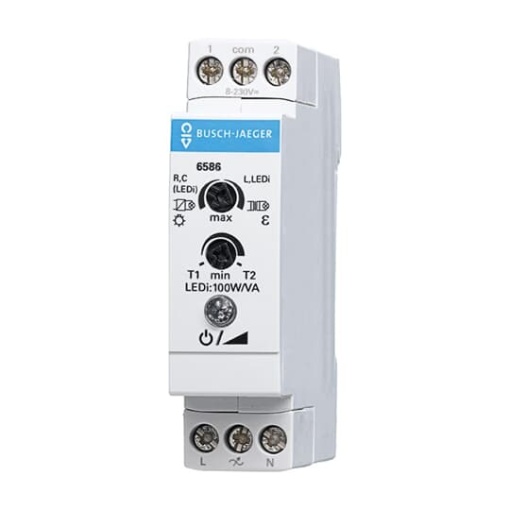 Dimmer MDRC with Push button 2100 VA 8  230 V ACDC 10 modular spacing