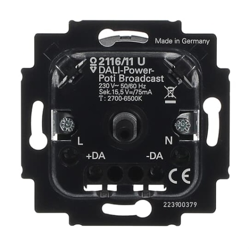 BuschRotaryDimmer Insert DALI Turnpush button with Orientation light 230 V