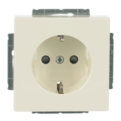 SCHUKO socket insert Safety Shutter ivory white  - Platform 63