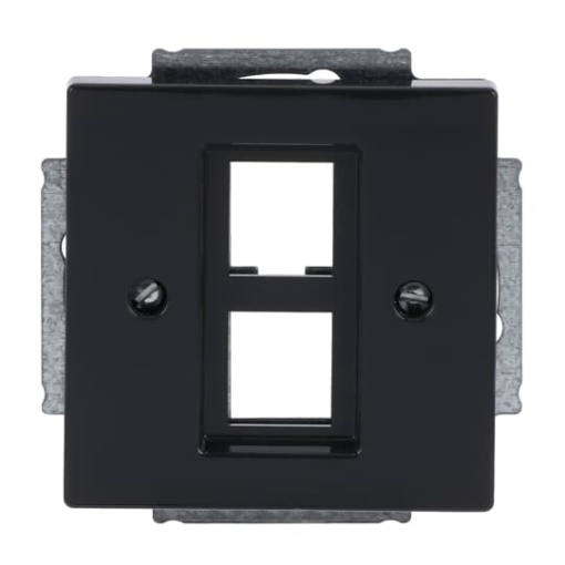 Cover plate Modular Jack 2 gang anthracite - Platform 63