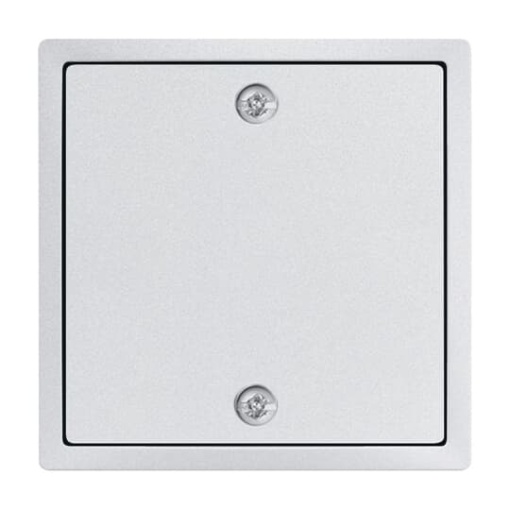 Cover plate None for Pull-cord switch 26106 UC-xx, 26106 UJ-xx, Pull cord aluminium silver - Platform 63