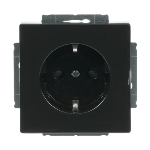 SCHUKO socket insert Safety Shutter anthracite  - Platform 63