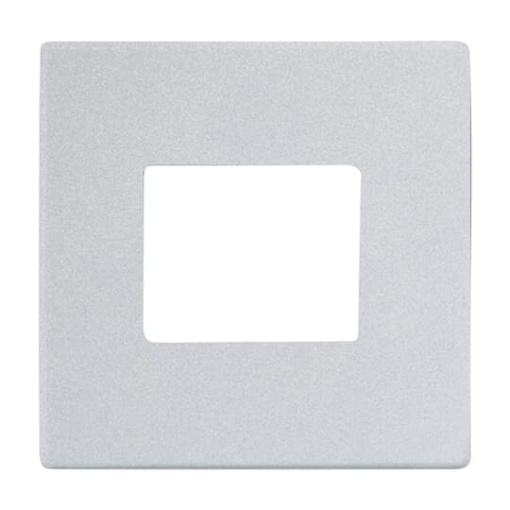 Cover Plate for Proximity switch aluminium silver - 63x63