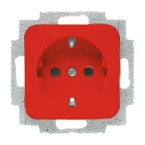SCHUKO socket insert red  - Reflex SI