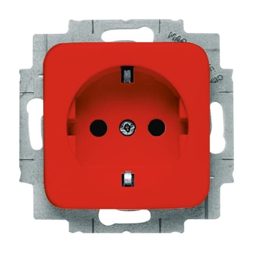 SCHUKO socket insert Safety Shutter red  - Reflex SI