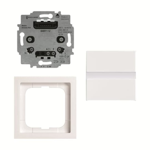 Kits 1gang Movement sensor studio white  future linear