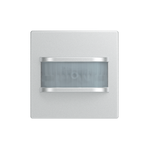 BuschWatchdog Cover plate Movement sensor aluminium silver  Platform 63