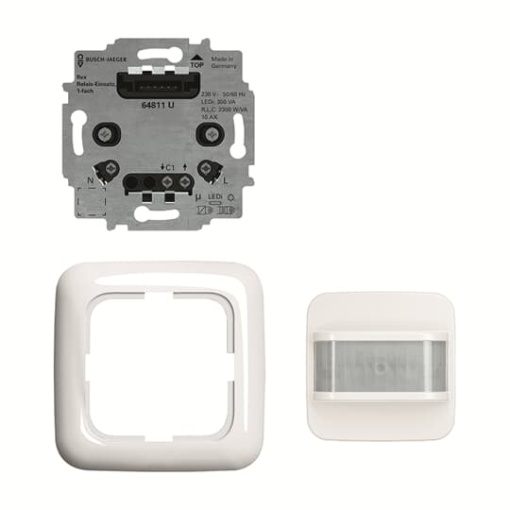 Set Comfort sensor with select lens Movement sensor 1gang alpine white  Reflex SI