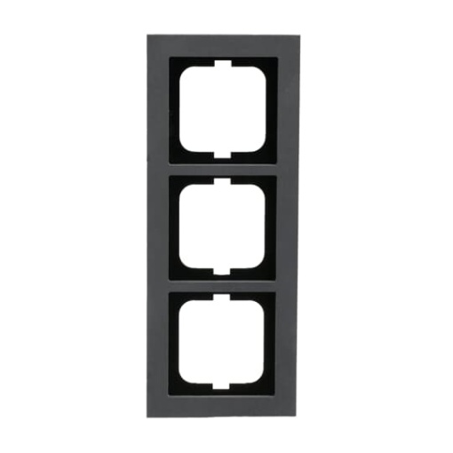 Cover frame 3gang concrete grey  Buschaxcent pur