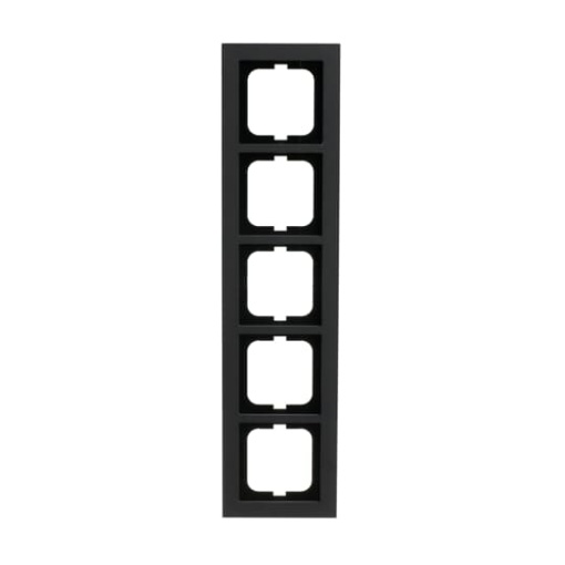 Cover frame 5gang slate grey  Buschaxcent pur