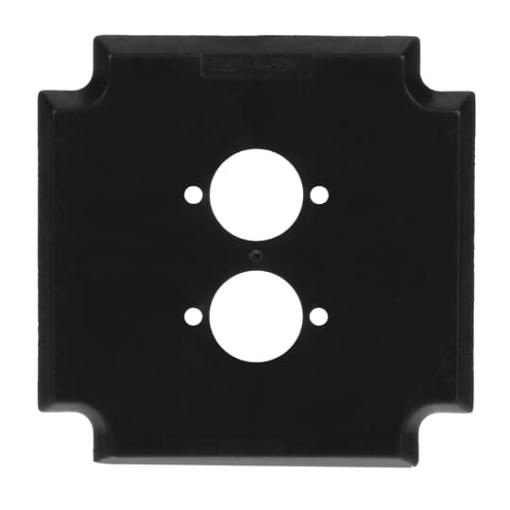 Socket Fixing Plate Diode jacks 2 gang anthracite