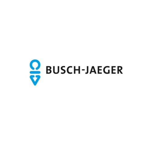 Symbol for rocker with Neutral green  Buschbalance SI