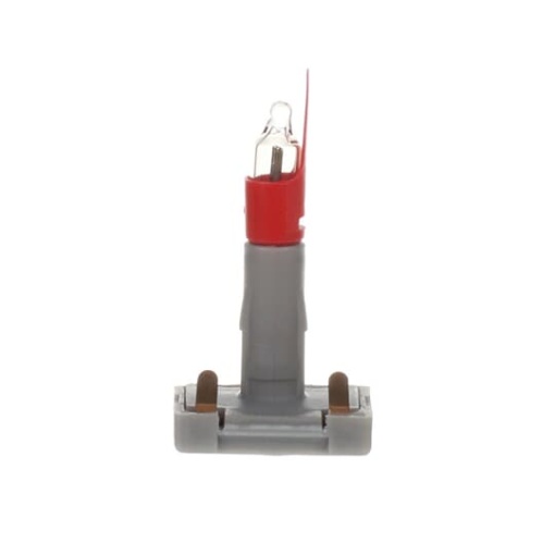 Illumination set Switchpush button Orange Neon lamp 230 V red