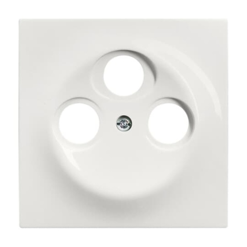 Cover plate SAT 3 gang alpine white - impuls