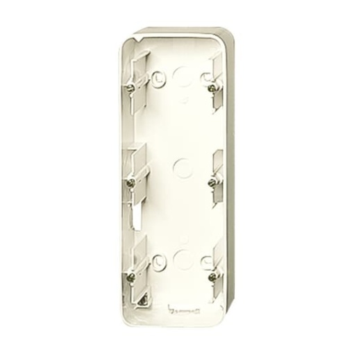 Mounting Box 3 gang white  BuschDuro 2000 SI