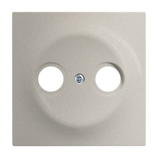 174379 Cover plate as cover for standard RadioTVSAT socket outlets