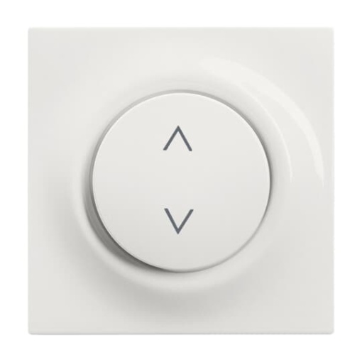 Control Element Symbol "arrows" for Venetian blind Single push button alpine white - impuls