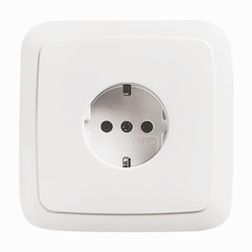 SCHUKO socket alpine white  - Reflex SI