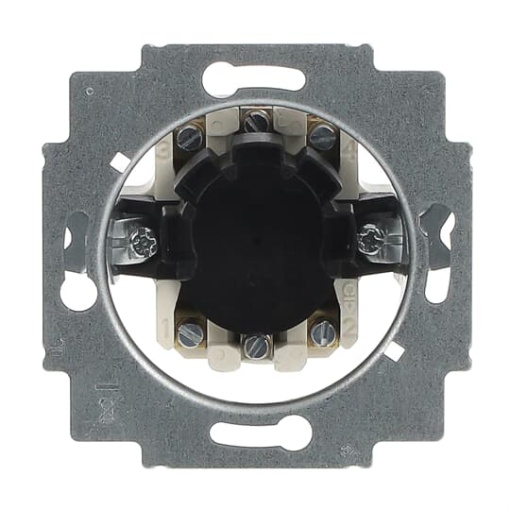 Blind switch insert 2pole push button 10 A