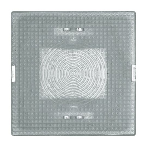 Cover Lighting cap flat clear transparent - Allwetter 44 IP 44