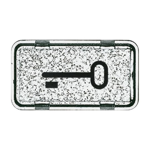 Symbol with Symbol key clear transparent  Allwetter 44 IP 44