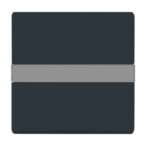 Rocker with labelling field Label space for Switchpush button, Single rocker anthracite - Allwetter 44 IP 44