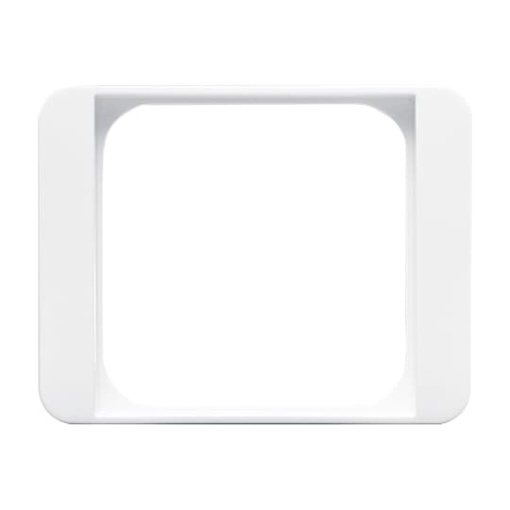 Cover plate Telecommunication inserts 50 x 50 mm studio white - alpha