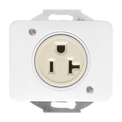 Nema socket insert studio white   alpha
