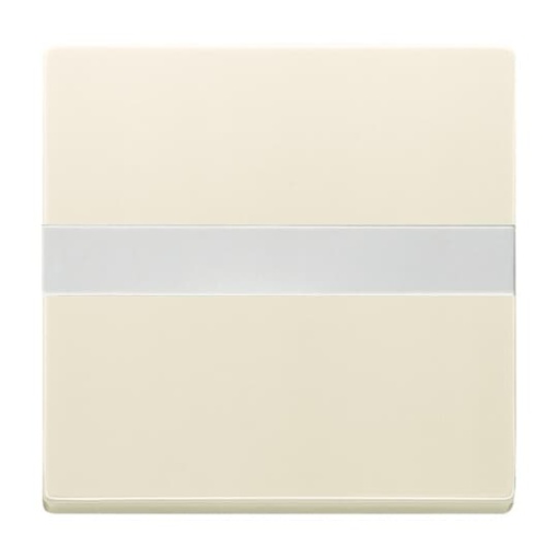 Rocker with labelling field Label space for Switchpush button, Single rocker ivory white - Platform 63