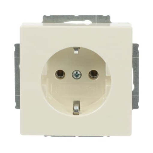 SCHUKO socket insert ivory white  - Platform 63