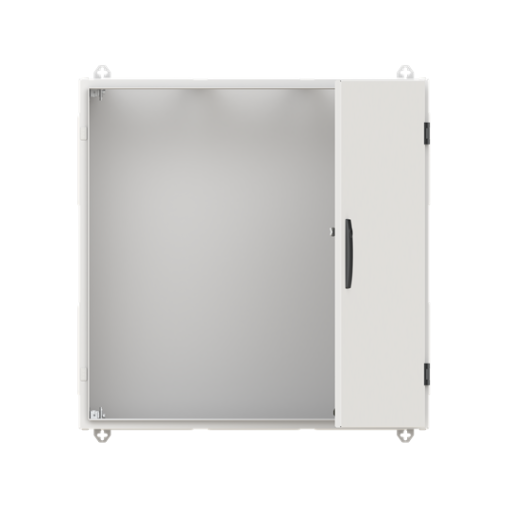 Wallmounting cabinet Rows 5 800 mm x 800 mm x 225 mm Grounded Class I IP55