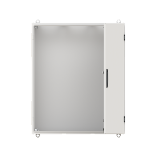 Wallmounting cabinet Rows 6 950 mm x 800 mm x 225 mm Grounded Class I IP55