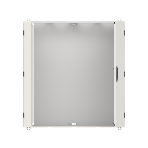 Wallmounting cabinet Rows 7 1100 mm x 1050 mm x 225 mm Grounded Class I IP55