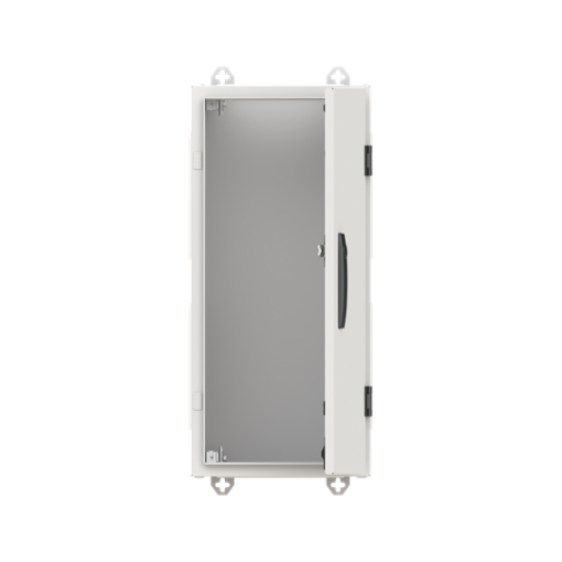 Wallmounting cabinet Rows 4 650 mm x 300 mm x 225 mm Isolated Class II IP55