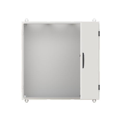 Wallmounting cabinet Rows 5 800 mm x 800 mm x 225 mm Isolated Class II IP55