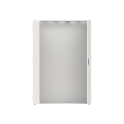 Floor-standing cabinet, Rows 12, 1850 mm x 1300 mm x 225 mm, Isolated Class II, IP55