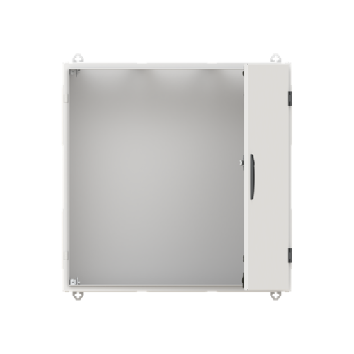 Wallmounting cabinet Rows 5 800 mm x 800 mm x 275 mm Grounded Class I IP55