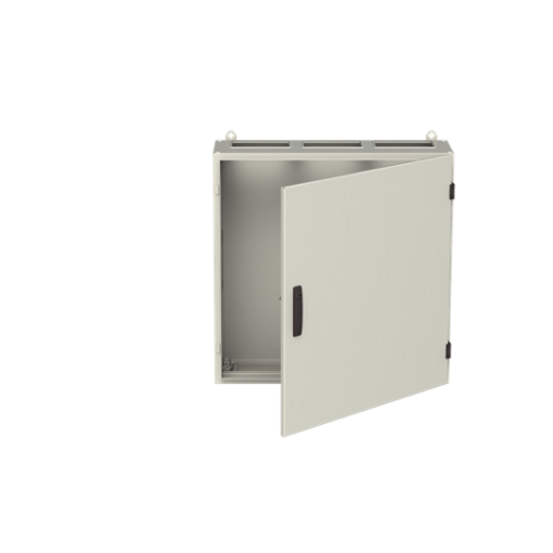 Wallmounting cabinet Rows 5 800 mm x 800 mm x 275 mm Isolated Class II IP55