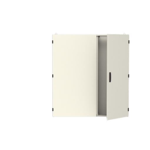 Wallmounting cabinet Rows 9 1400 mm x 1300 mm x 275 mm Isolated Class II IP55