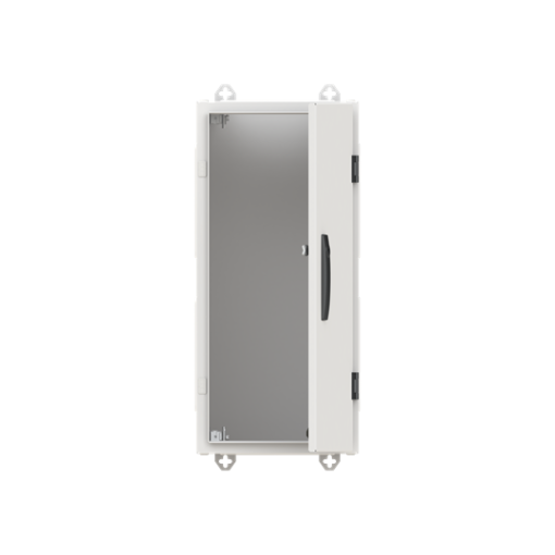 Wallmounting cabinet Rows 4 650 mm x 300 mm x 350 mm Grounded Class I IP55