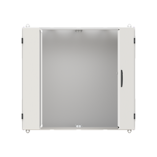Wallmounting cabinet Rows 6 950 mm x 1050 mm x 350 mm Grounded Class I IP55