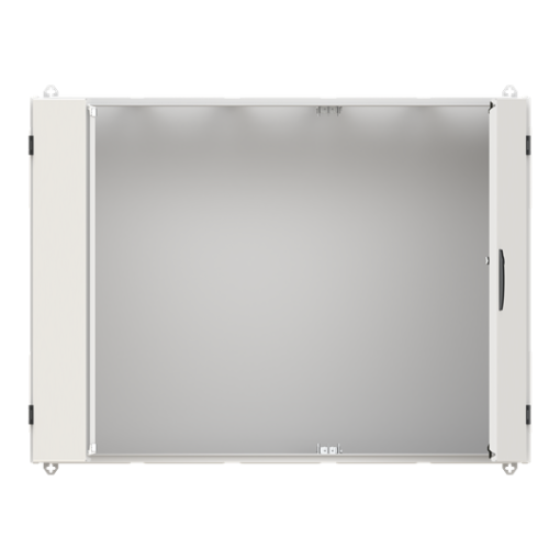 Wallmounting cabinet Rows 6 950 mm x 1300 mm x 350 mm Grounded Class I IP55