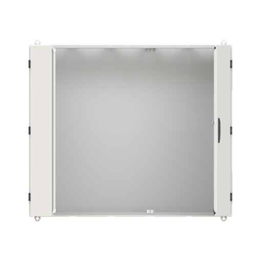 Wallmounting cabinet Rows 7 1100 mm x 1300 mm x 350 mm Grounded Class I IP55