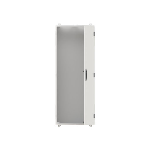 Wallmounting cabinet Rows 9 1400 mm x 550 mm x 350 mm Grounded Class I IP55