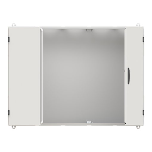 Wallmounting cabinet Rows 6 950 mm x 1300 mm x 350 mm Isolated Class II IP55